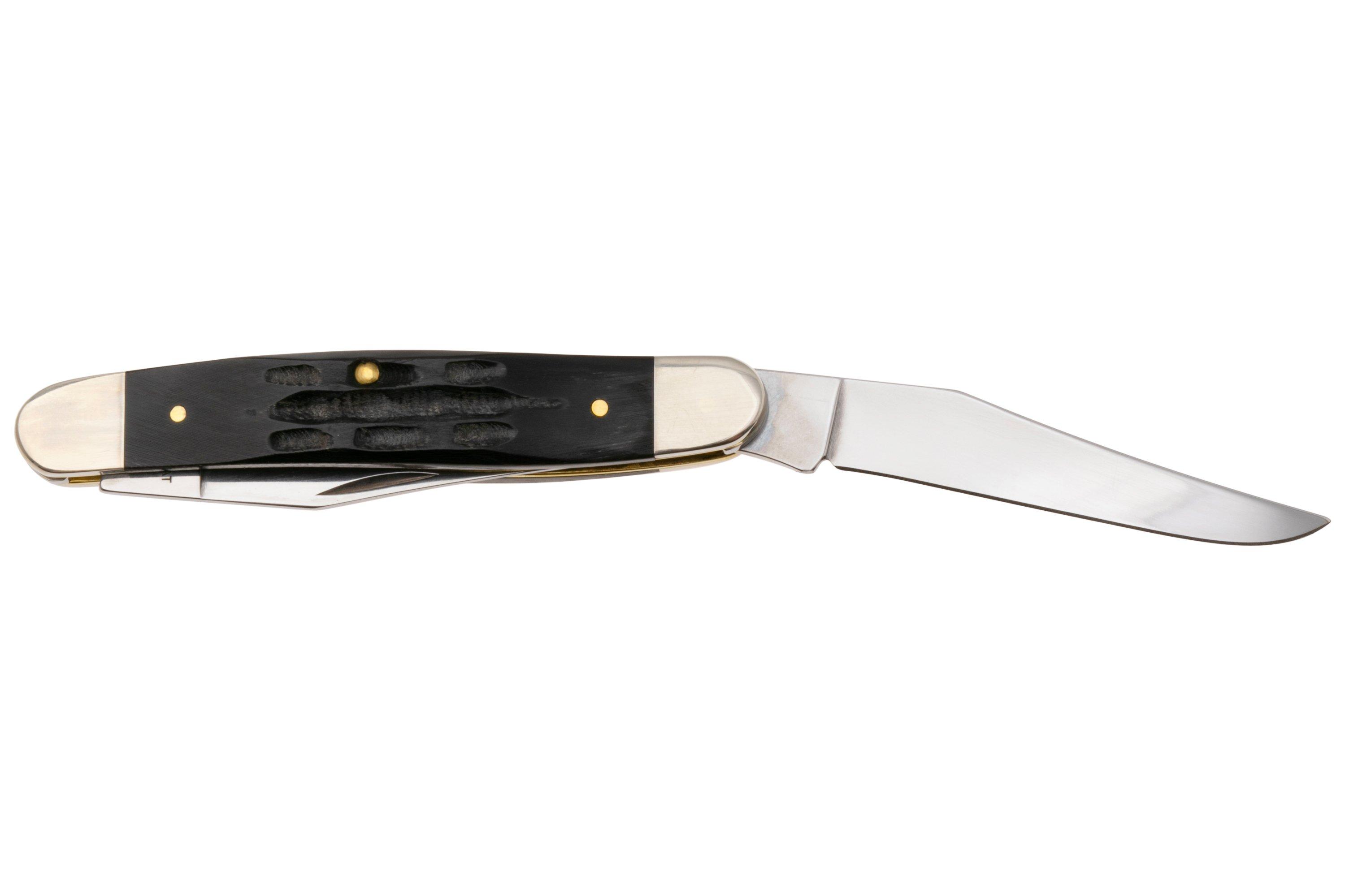 Case Muskrat Jigged Buffalo Horn, 65032, MUSKRAT Stainless Steel ...