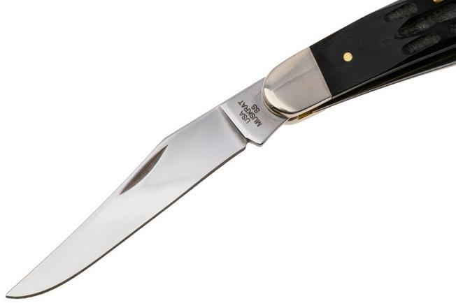 Afbeelding voor Case Muskrat Jigged Buffalo Horn, 65032, MUSKRAT SS zakmes