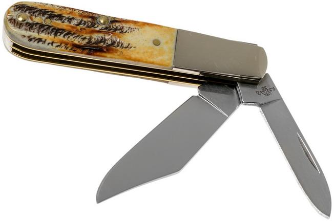 Case Barlow 6.5 BoneStag, 6.52009 SS pocket knife | Advantageously ...