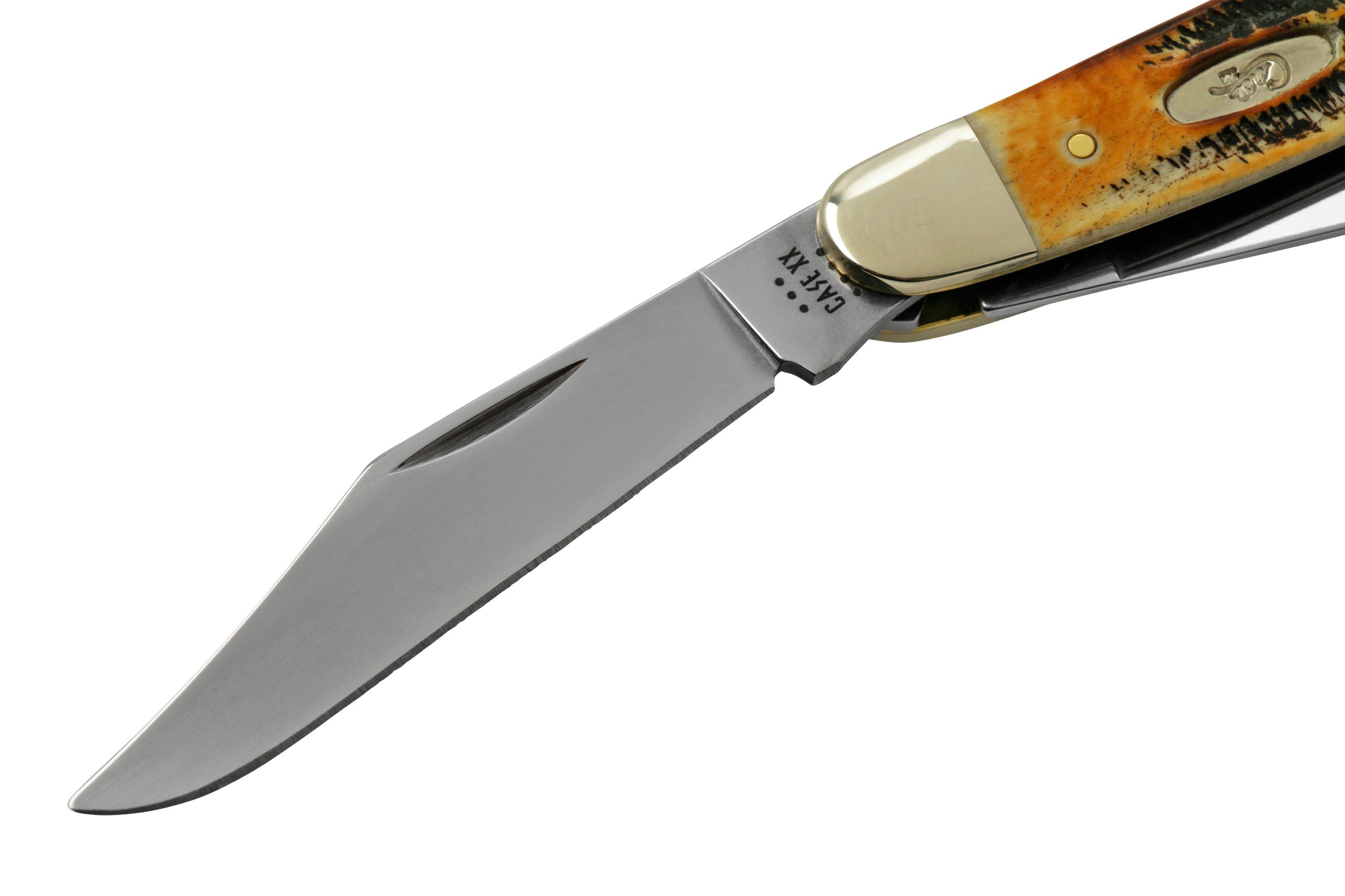 Case Stockman 65336, 6.5 BoneStag, zakmes Voordelig kopen bij knivesandtools.be
