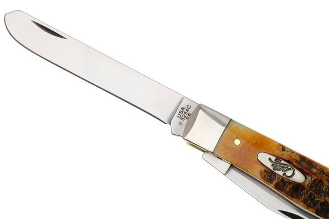 Afbeelding voor Case Trapper 6.5 BoneStag, 65345, 6.5254C SS zakmes
