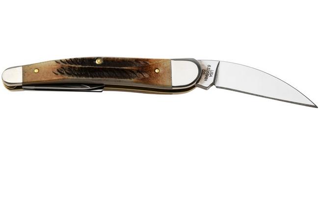 Afbeelding voor Case Seahorse Whittler, 6.5 BoneStag, 65347, 6.5355WH SS zakmes