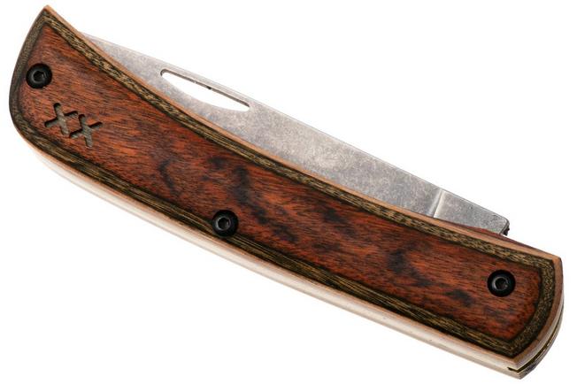 Afbeelding voor Case Sod Buster Jr. Smooth Brown/Green Dymalux Wood, Crossroads XR, 66381, XR7137 S35VN zakmes
