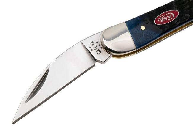 Bild für Case Seahorse Whittler, Navy Blue Bone, Rogers Jig, 6889, 6355WH Stainless Steel Taschenmesser