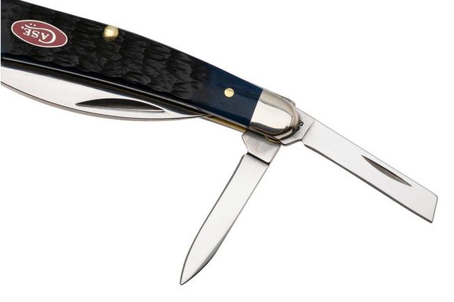 Bild für Case Seahorse Whittler, Navy Blue Bone, Rogers Jig, 6889, 6355WH Stainless Steel Taschenmesser