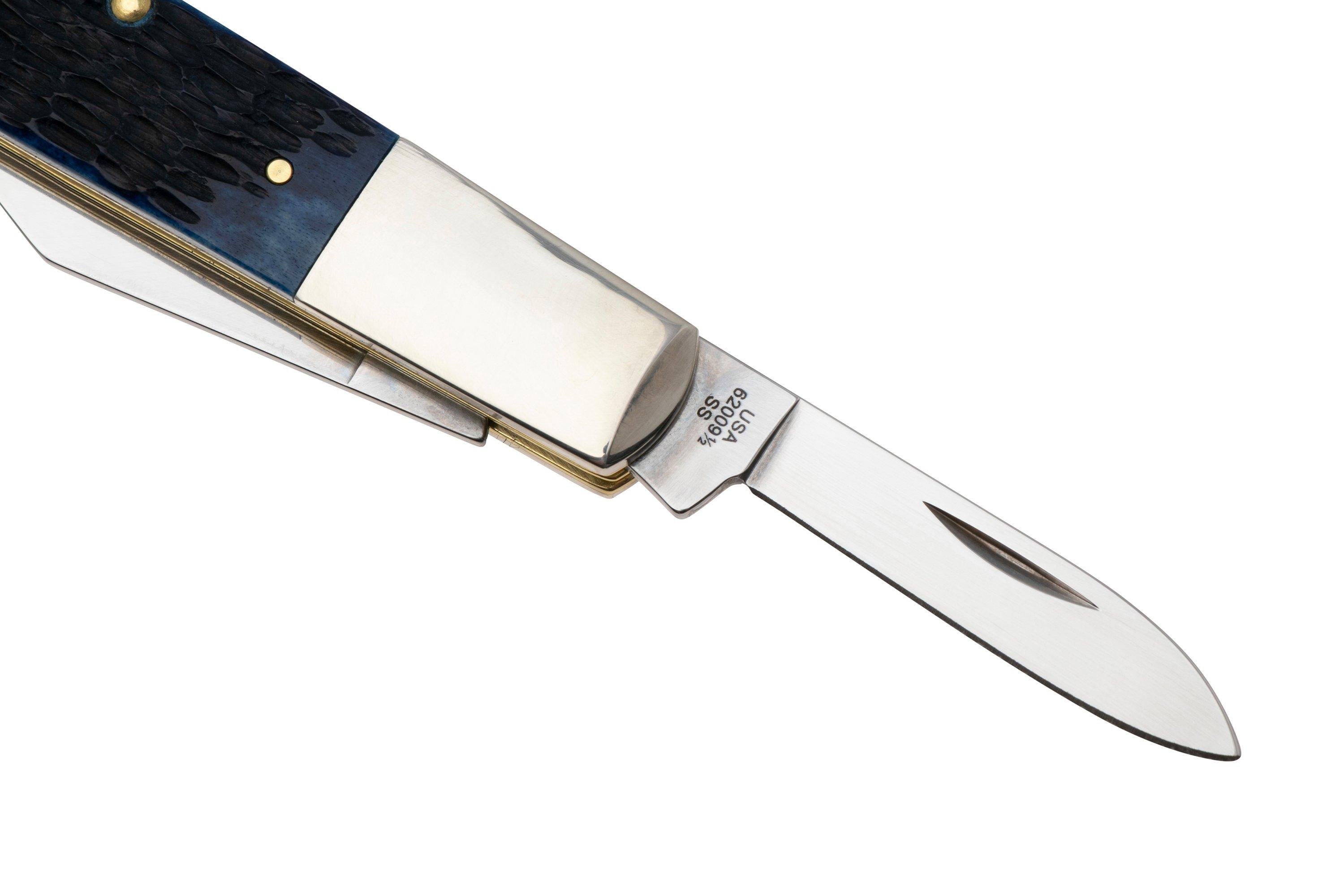 バロックノワールQ90 Case Barlow 06894 Rogers Jig Navy Blue Bone 62009 1/2 SS