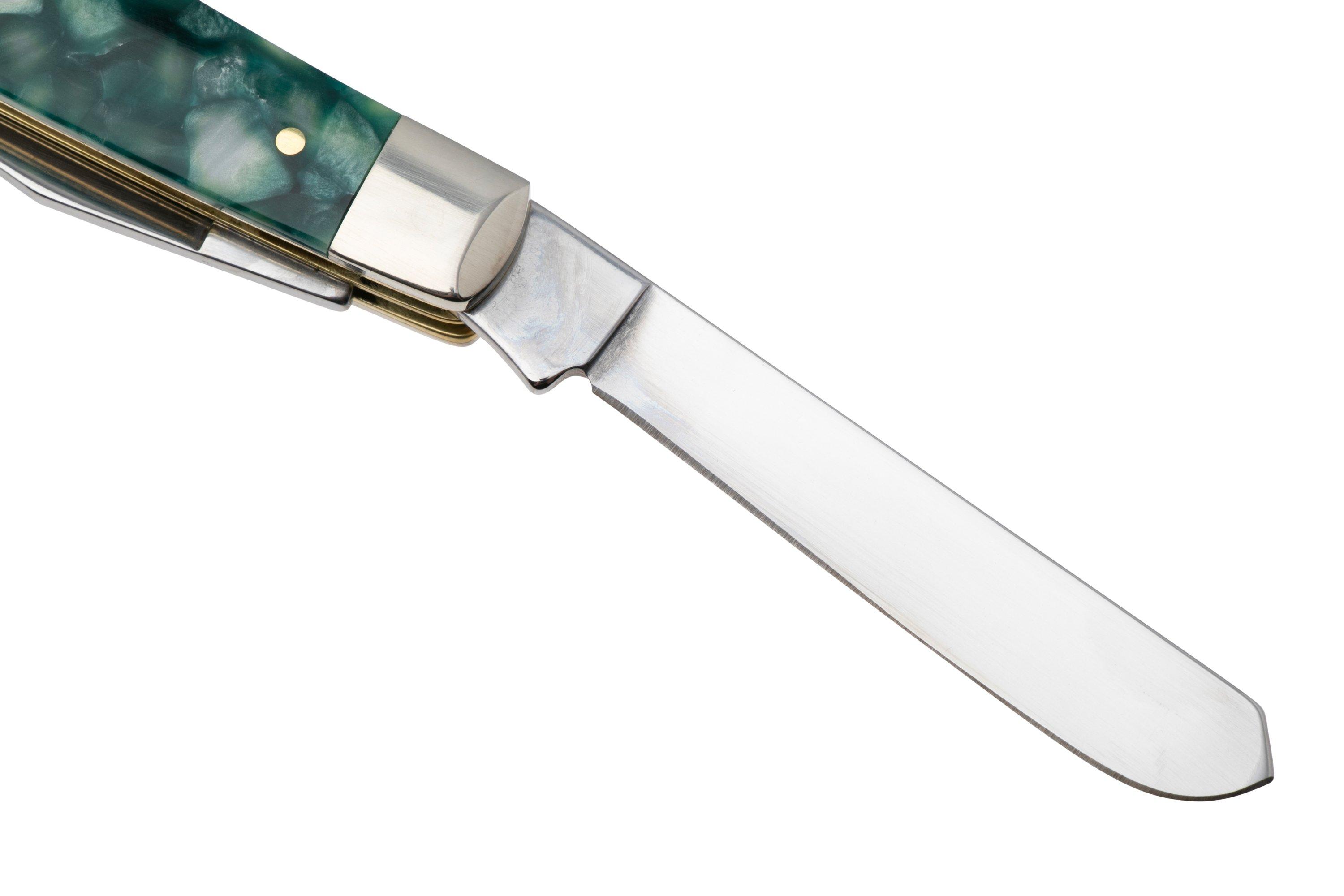 Case Mini Trapper 71381 SparXX, Smooth Green Kirinite 10207 pocket