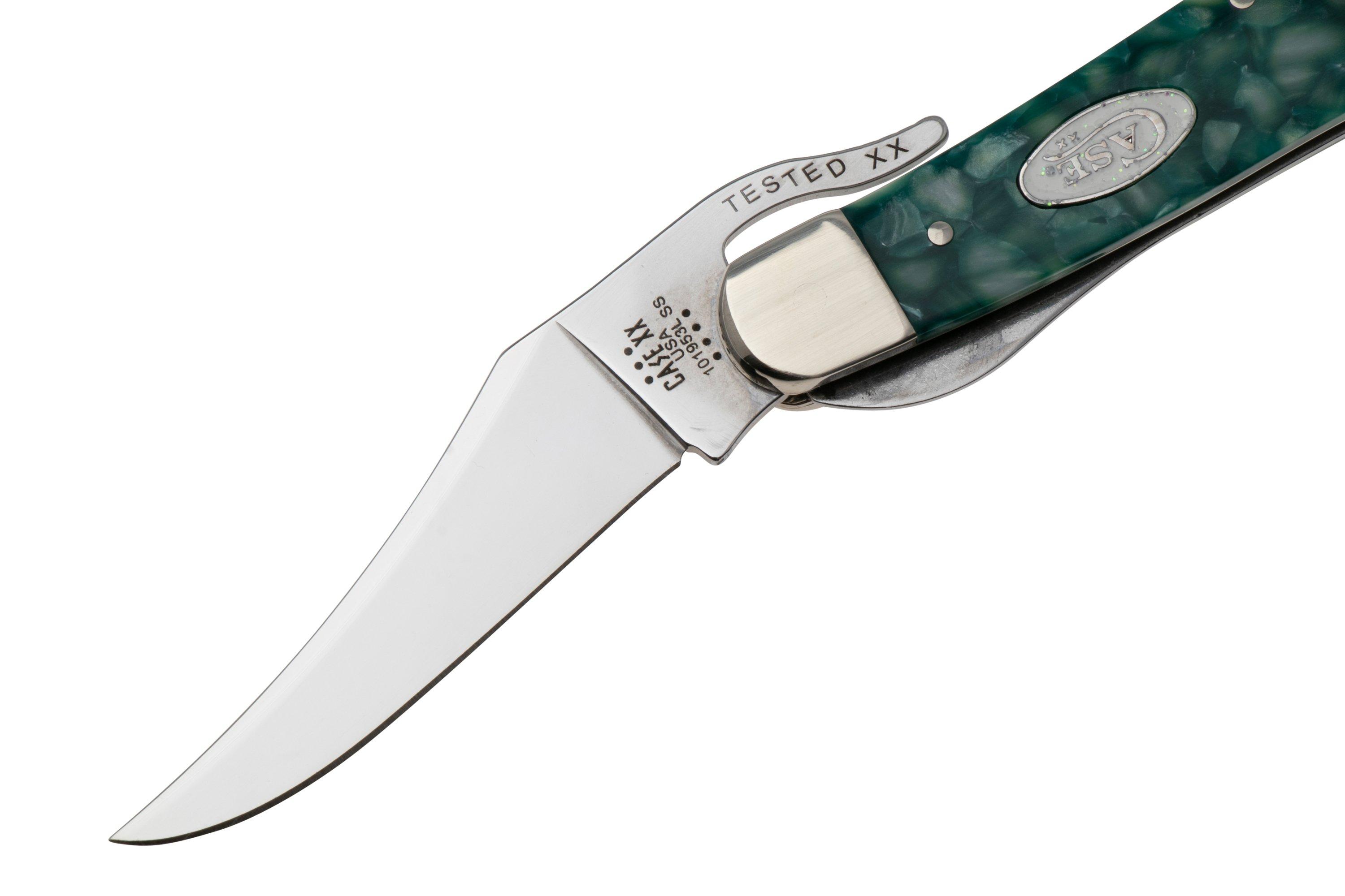 Case Russlock 71383 SparXX, Smooth Green Kirinite 101953L pocket knife ...