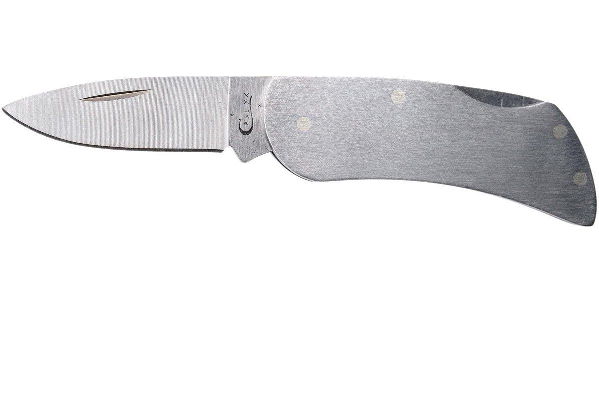 Case Lockback Brushed Stainless, 07205, M1310L SS pocket knife
