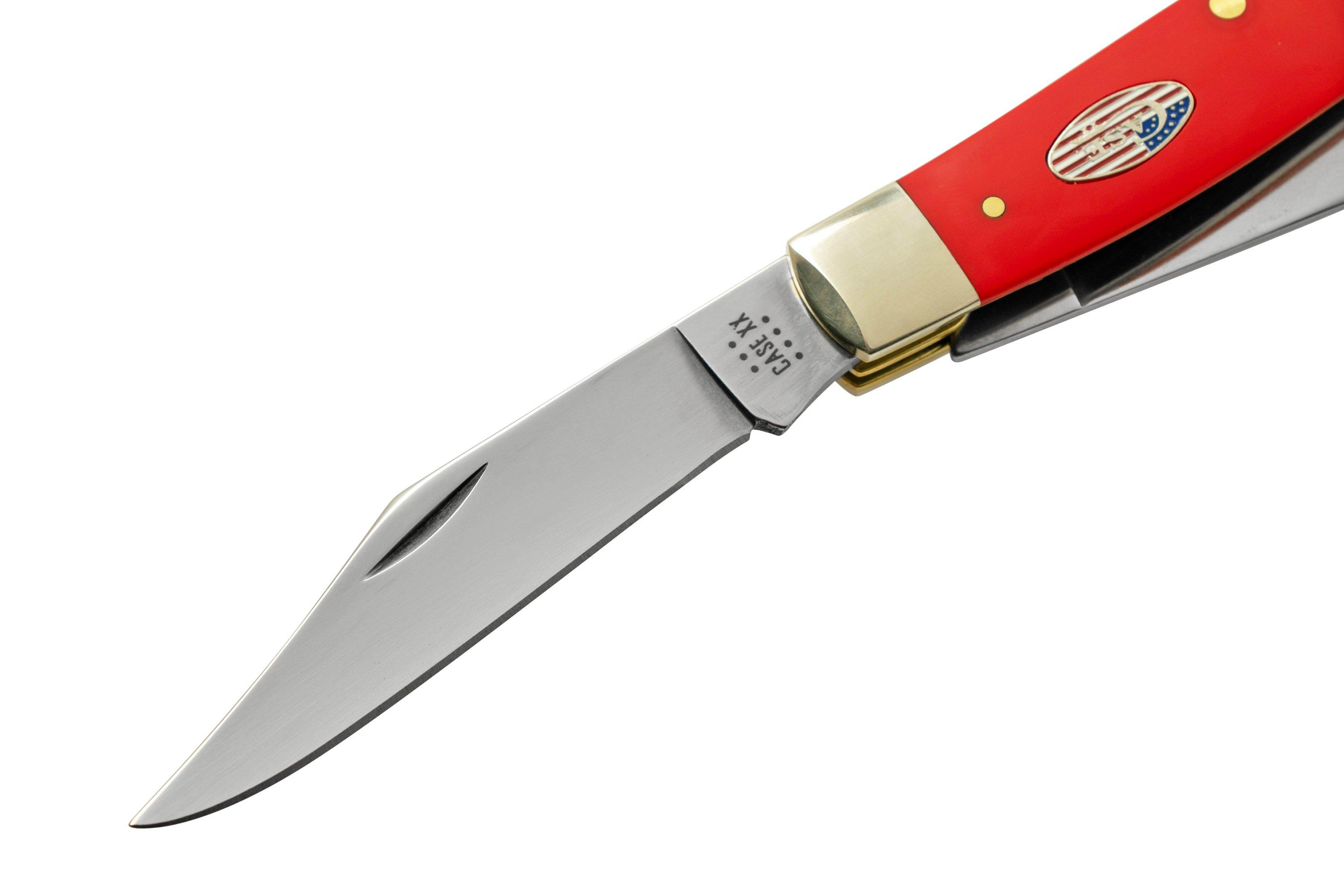 Case American Workman Red Synthetic Large Stockman Pocket Knife