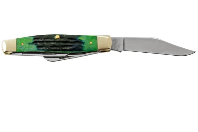 Imagen para Case Jig Large Stockman, Hunter Green Bone, Deep Canyon, 75833, 6375 SS, navaja