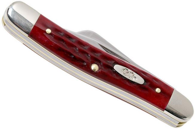 Case Medium Stockman Pocket Worn Old Red Bone Pocket Knife – Swiss Knife  Shop