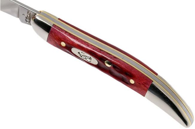 Case Small Texas Toothpick Pocket Worn Old Red Bone, 610096 SS