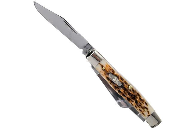 Image for Case Stockman Amber Jigged Bone, 00079, 63032 CV pocket knife