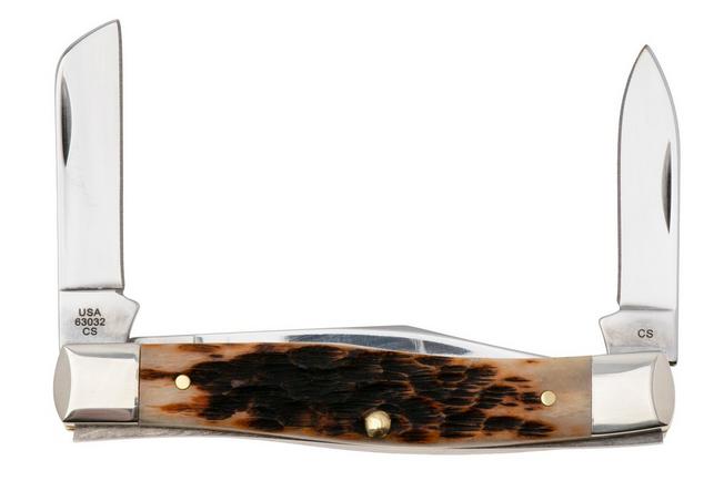 Image for Case Stockman Amber Jigged Bone, 00079, 63032 CV pocket knife