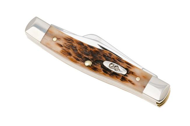 Image for Case Stockman Amber Jigged Bone, 00079, 63032 CV pocket knife