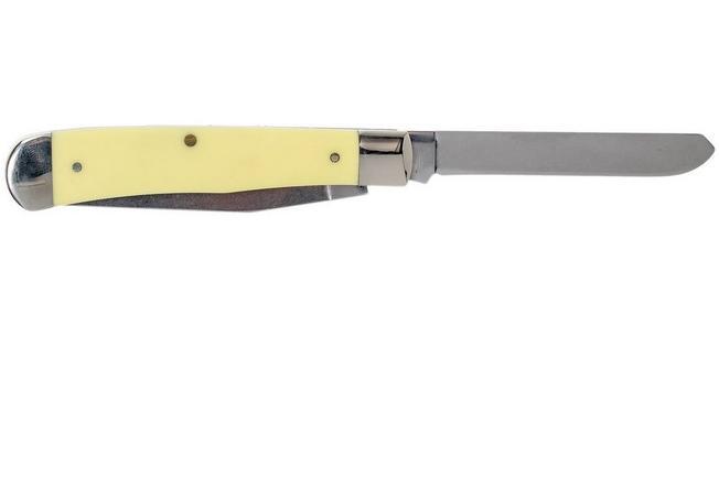 Case Trapper Yellow Synthetic, 80161, 6254 SS pocket knife