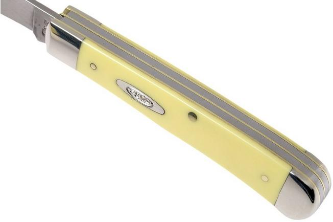 Case Trapper Yellow Synthetic, 80161, 6254 SS pocket knife