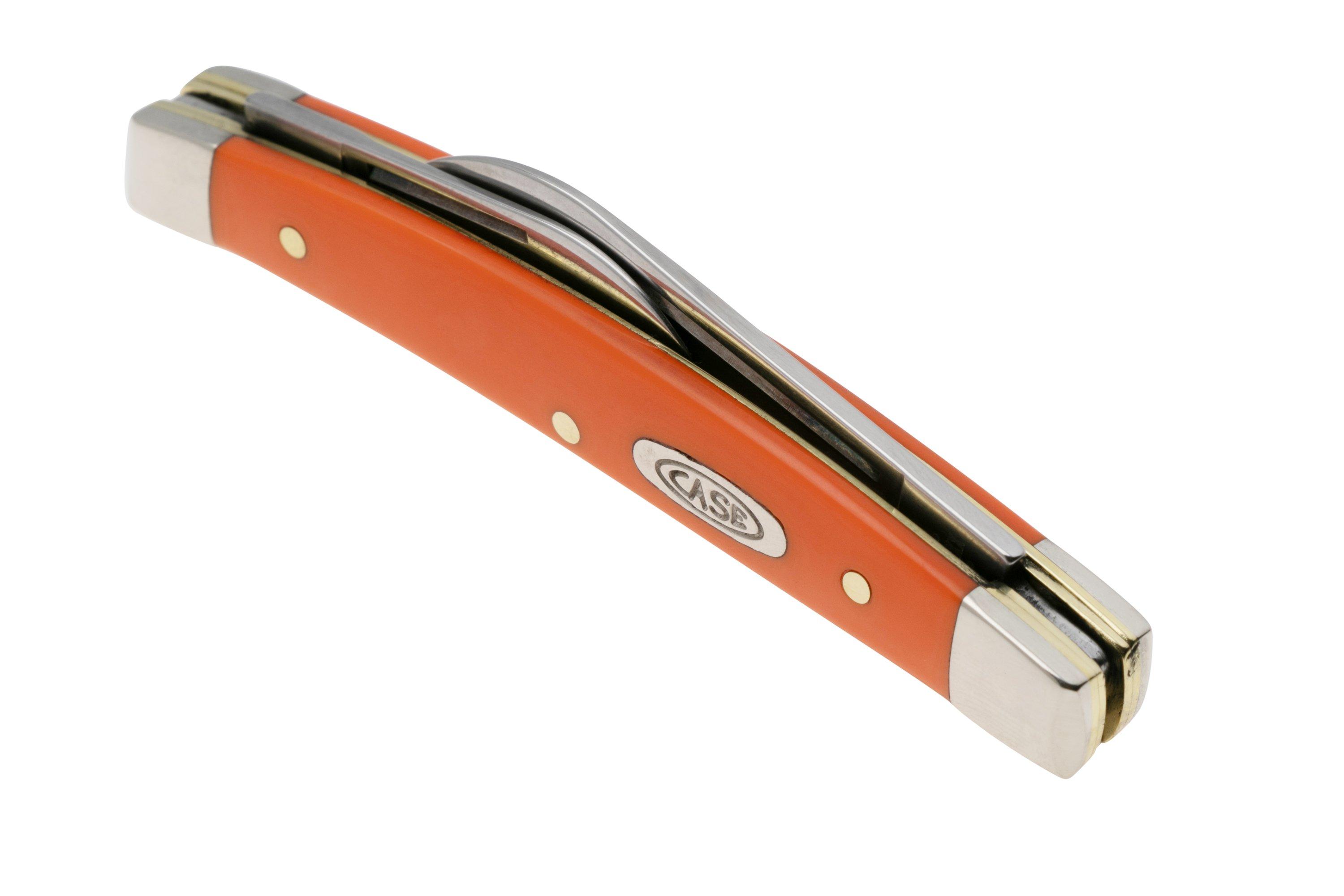 Case Small Congress 80516 Smooth Orange Synthetic 4268 SS pocket