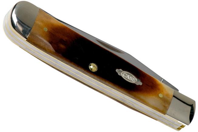 Imagen para Case Trapper Dark Molasses Bone, Sawcut, 83140, 6254 SS navaja