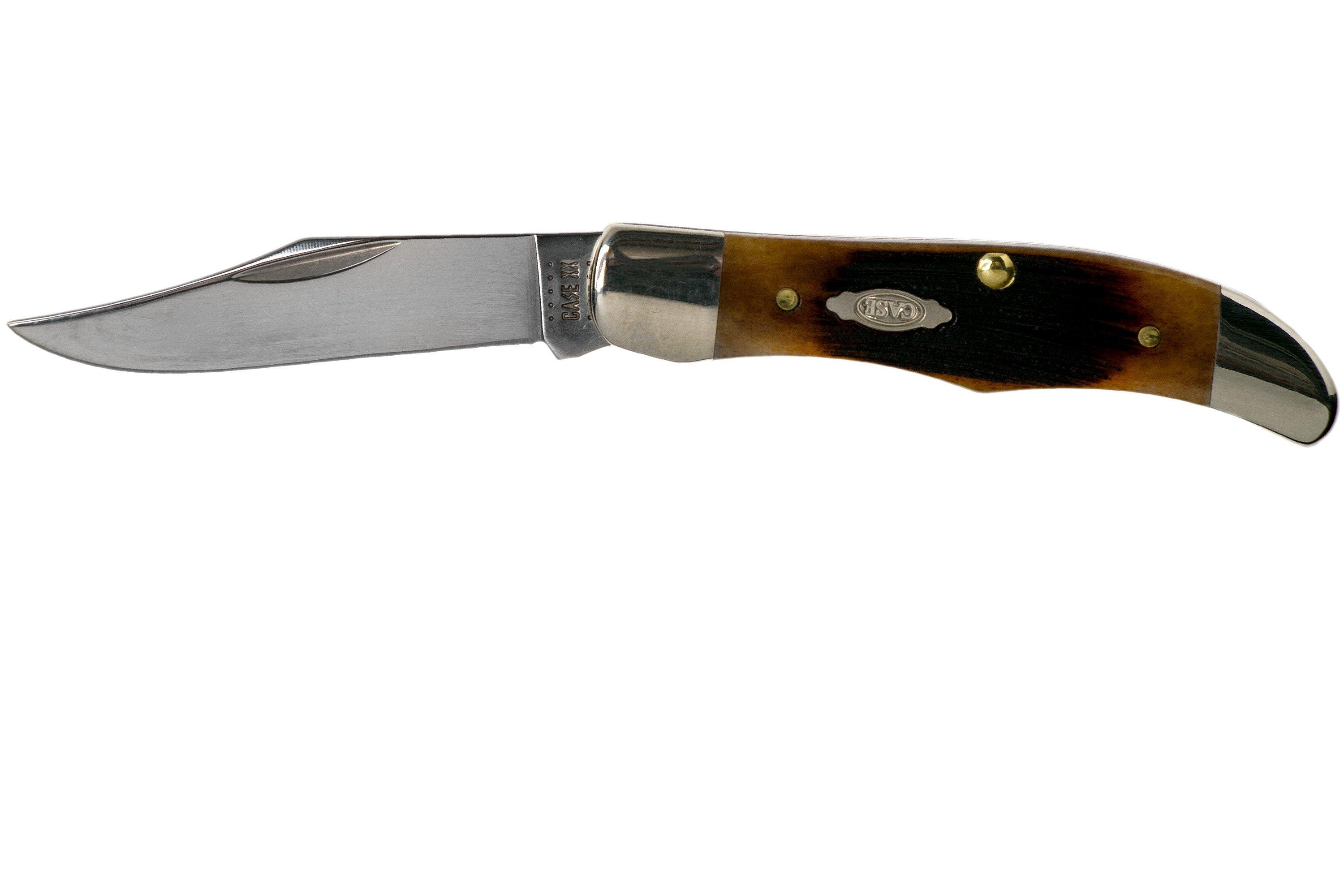 Case Pocket Hunter Dark Molasses Bone, Sawcut, 83142, 61165 SS pocket knife Advantageously