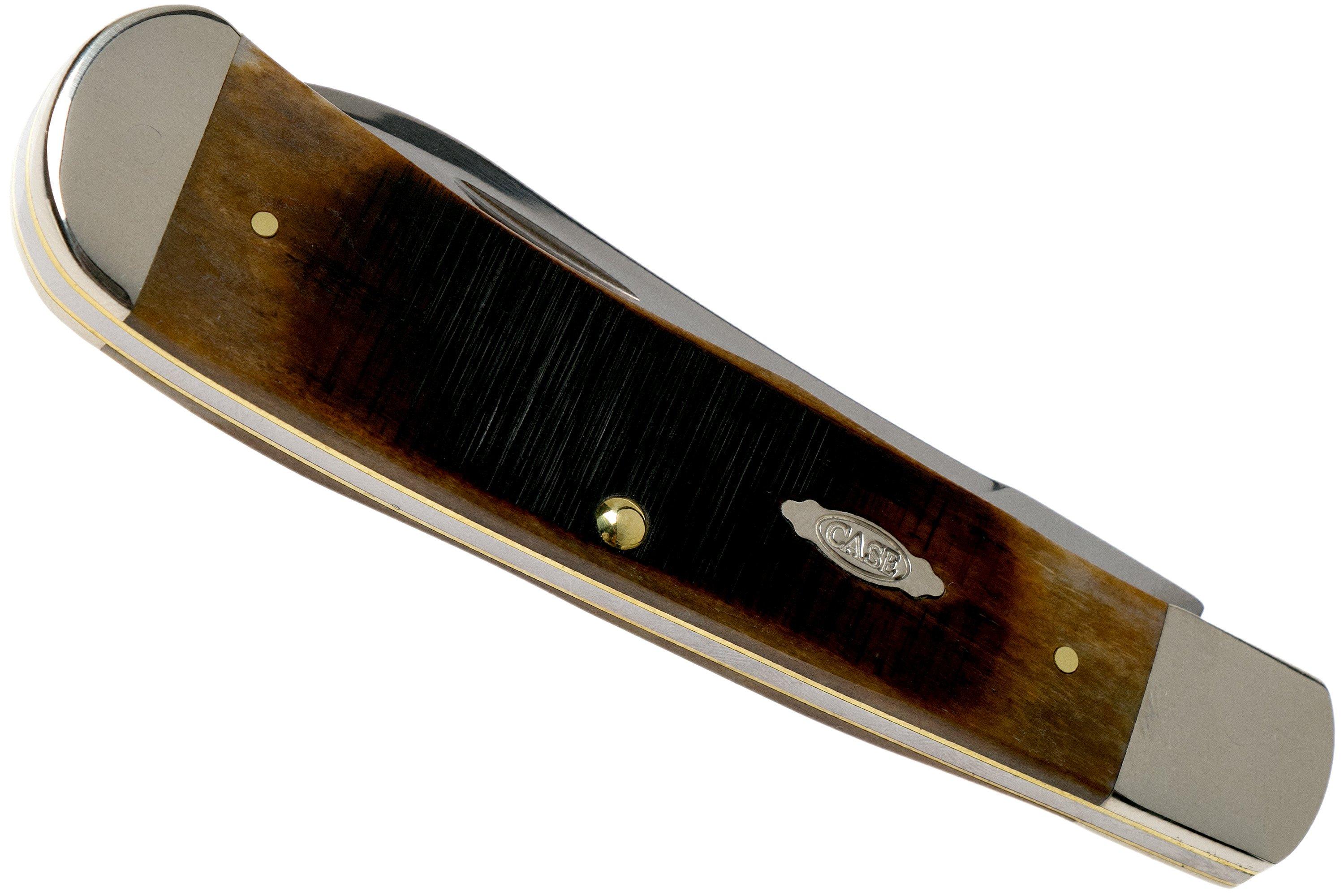 Case Knife : Molasses Bone Sawcut Jig BackPocket – Tennessee