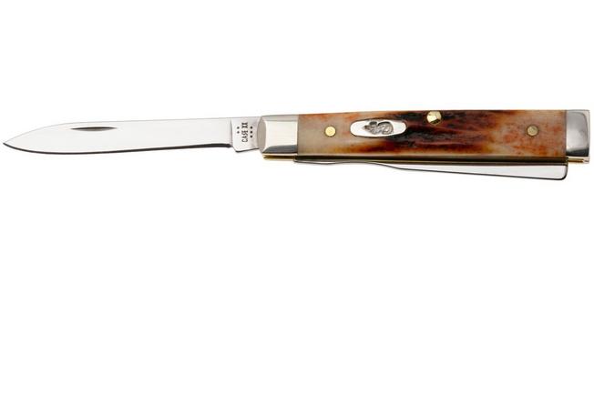 Bild für Case Baby Doc Red Stag, 9573, R5282SP Stainless Steel Taschenmesser