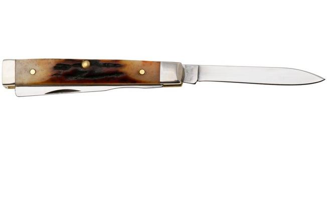 Bild für Case Baby Doc Red Stag, 9573, R5282SP Stainless Steel Taschenmesser