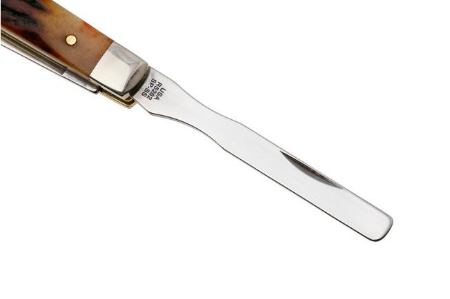 Bild für Case Baby Doc Red Stag, 9573, R5282SP Stainless Steel Taschenmesser