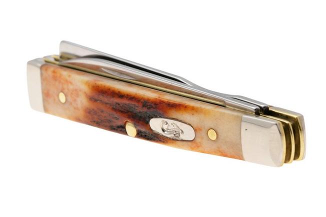Bild für Case Baby Doc Red Stag, 9573, R5282SP Stainless Steel Taschenmesser