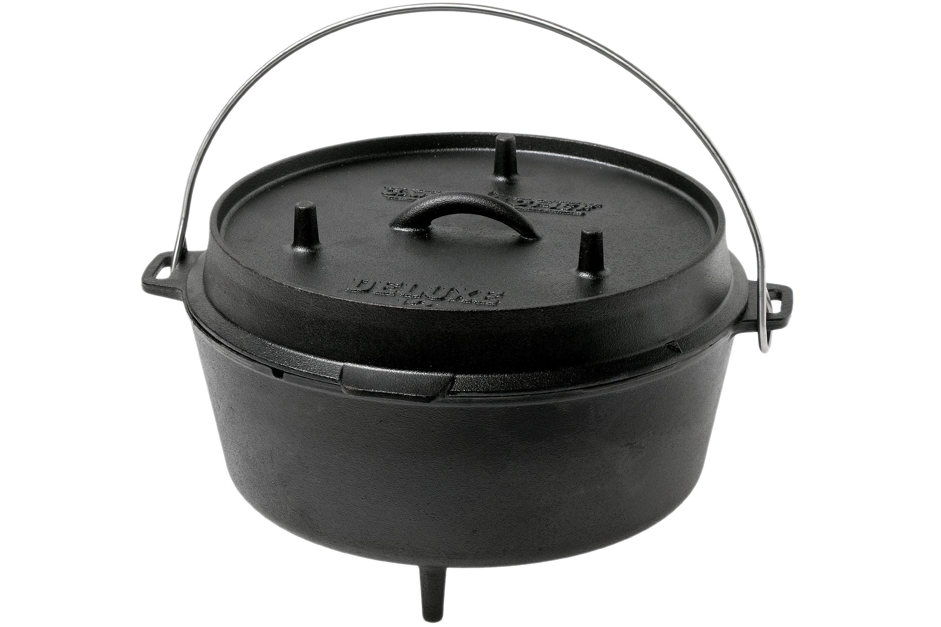 Camp Chef 12" Deluxe Dutch Oven Günstiger shoppen bei knivesandtools.de