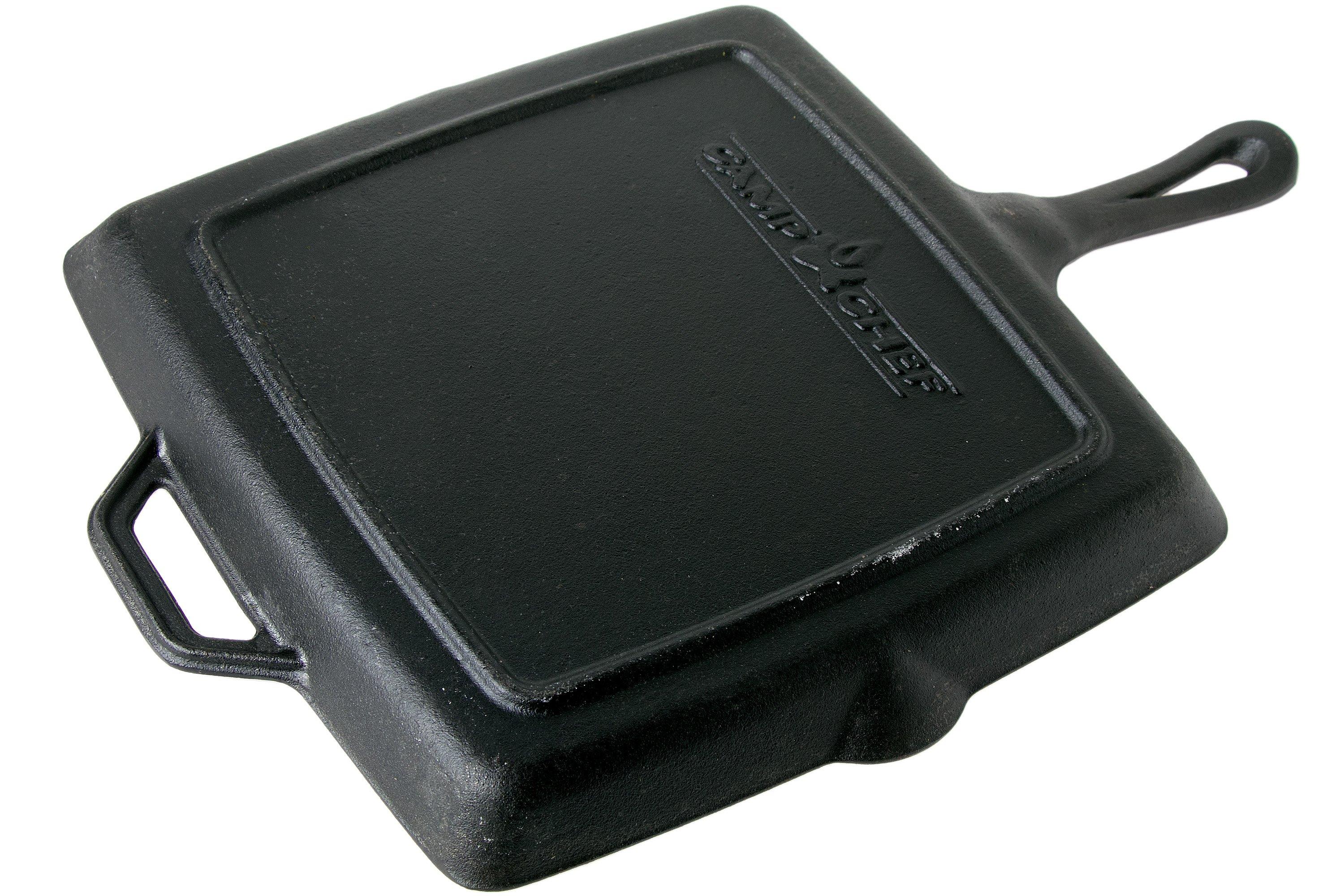 Camp Chef 11" Skillet With Ribs, SK11R, square grill pan