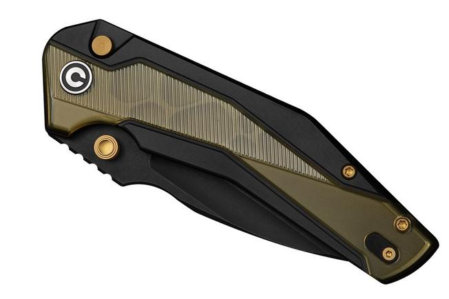 Afbeelding voor Civivi Wellmax Limited C24008C-2 Blackwashed 14C28N, Black Aluminum Polished Ultem Inlay, Limited Edition zakmes, Maciej Torbé design