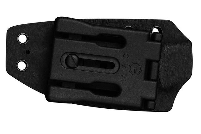 Image for Civivi Jencks C24051-1 Satin 14C28N, Black G10, fixed knife