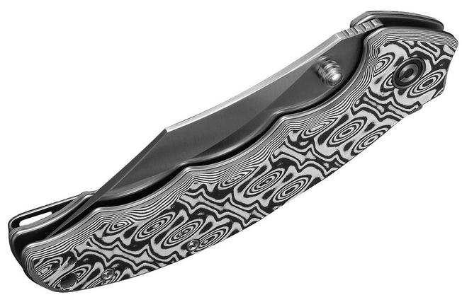 Afbeelding voor Civivi Pentad C24068-3 Satin Nitro-V, Black White Vortex Micarta, zakmes