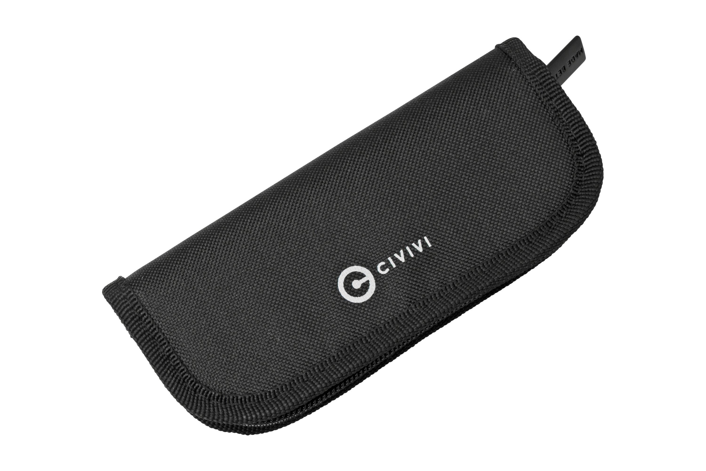 Civivi Pouch C01 Black Nylon pocket knife pouch Advantageously