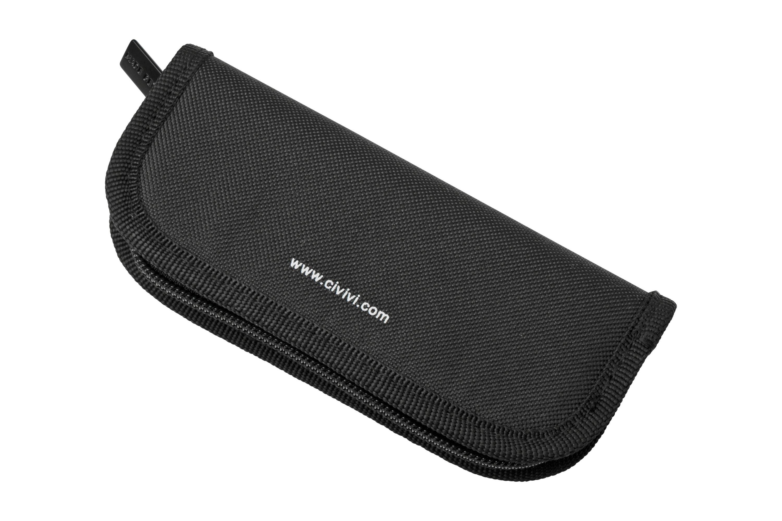 Civivi Pouch C01 Black Nylon pocket knife pouch Advantageously