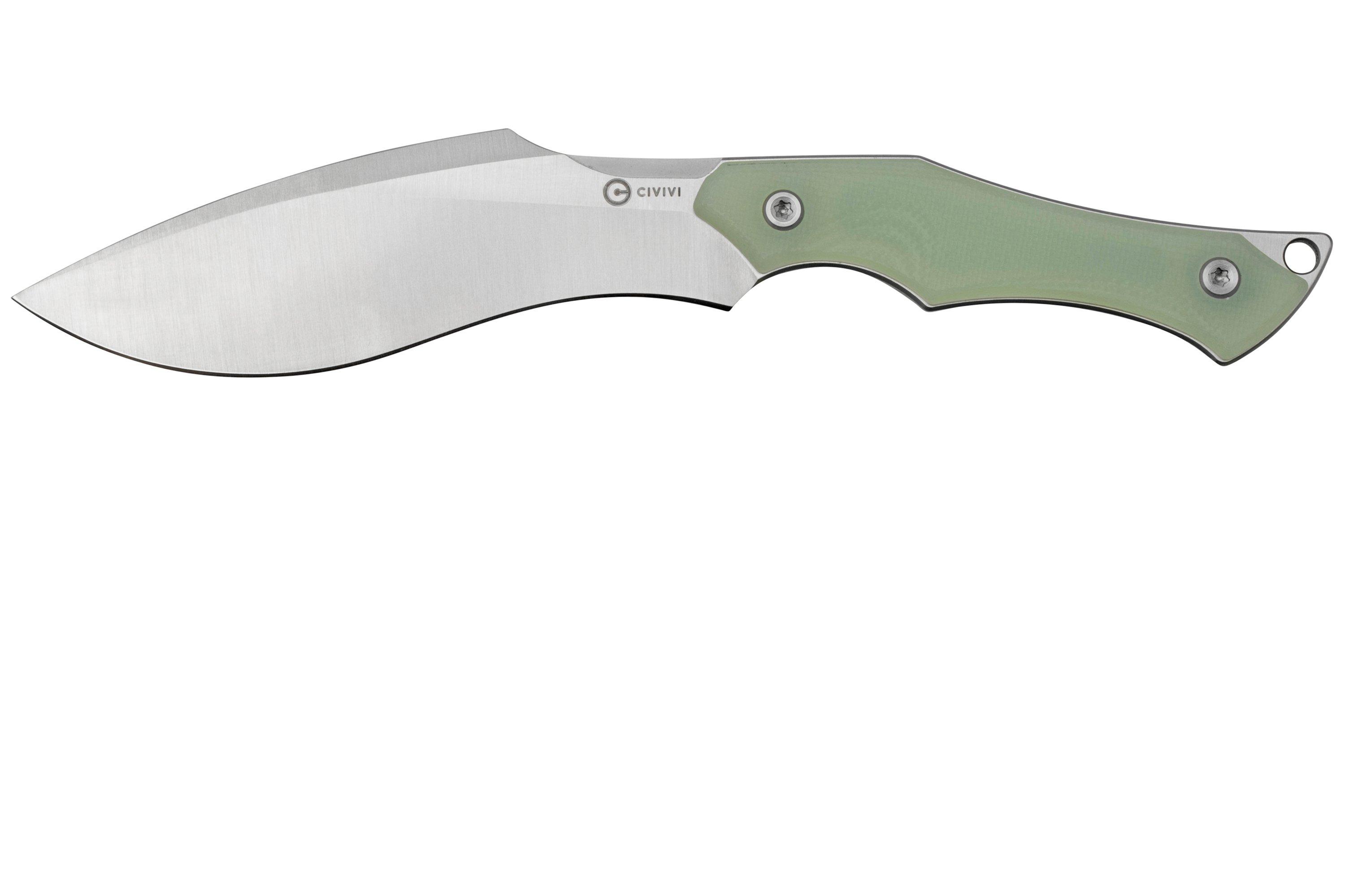 Civivi Vaquita II Natural G10 C047C-2 Neck Knife, Nathaneal Matlack ...