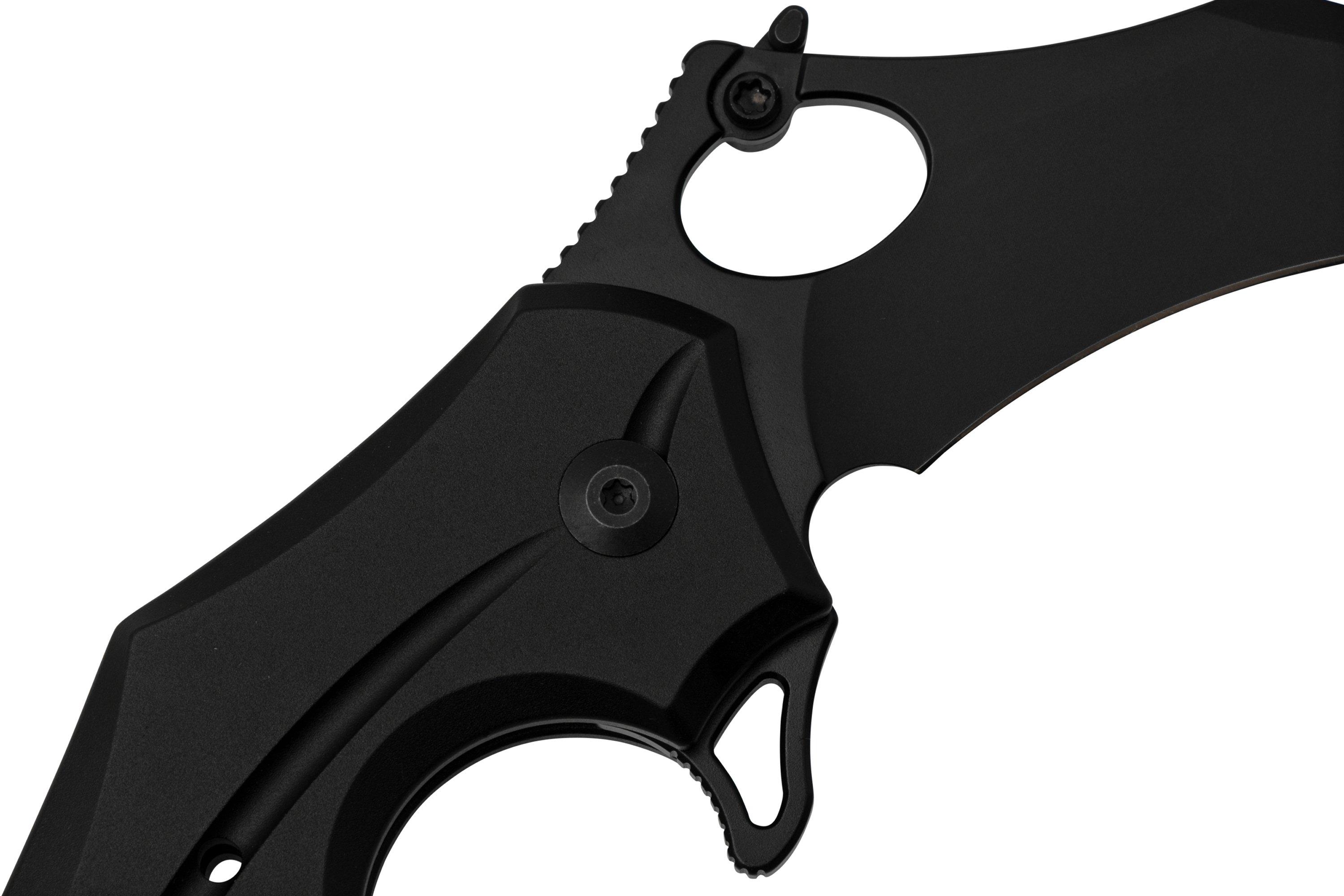 Civivi Incisor II C16016B1 Black Aluminium, Black Hawkbill karambit
