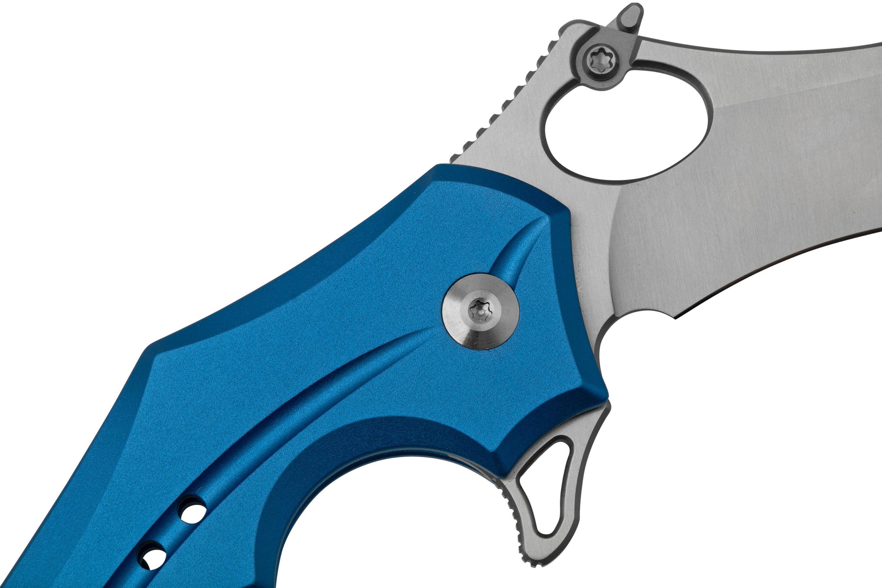 Civivi Incisor II C16016B2 Blue Aluminium, Satin Hawkbill karambit