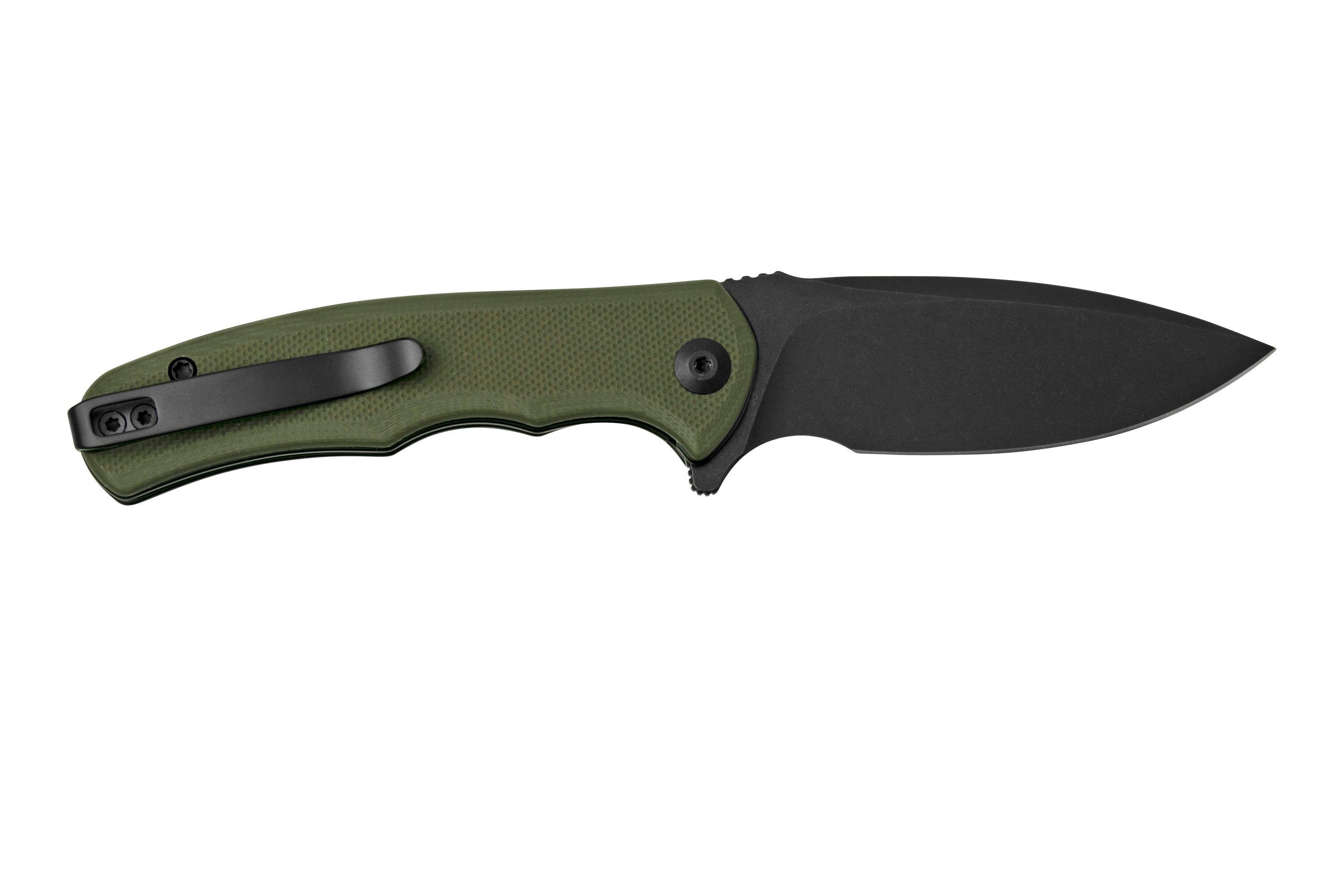 Civivi Mini Praxis C18026C-1 Green G10, pocket knife | Advantageously ...