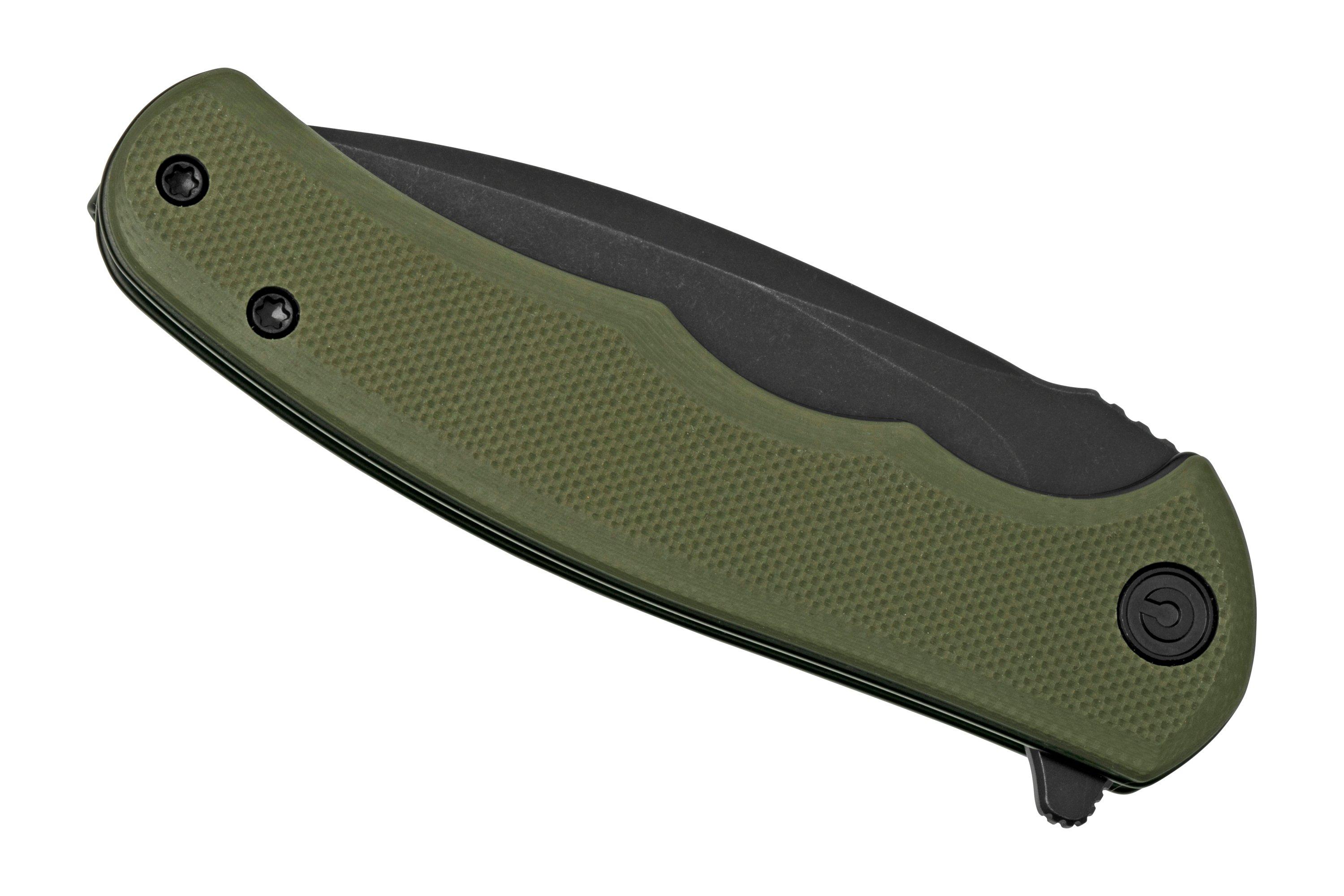 Civivi Mini Praxis C18026C-1 Green G10, pocket knife | Advantageously ...