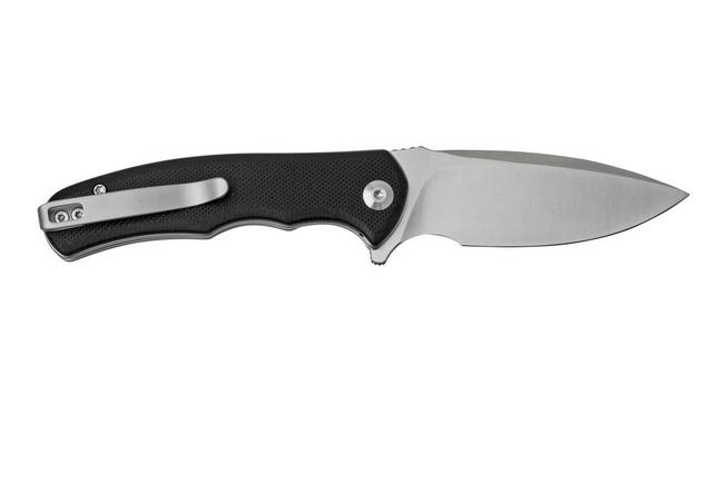 Coltello tascabile Solis Real Steel lama D2 manico G10 nero