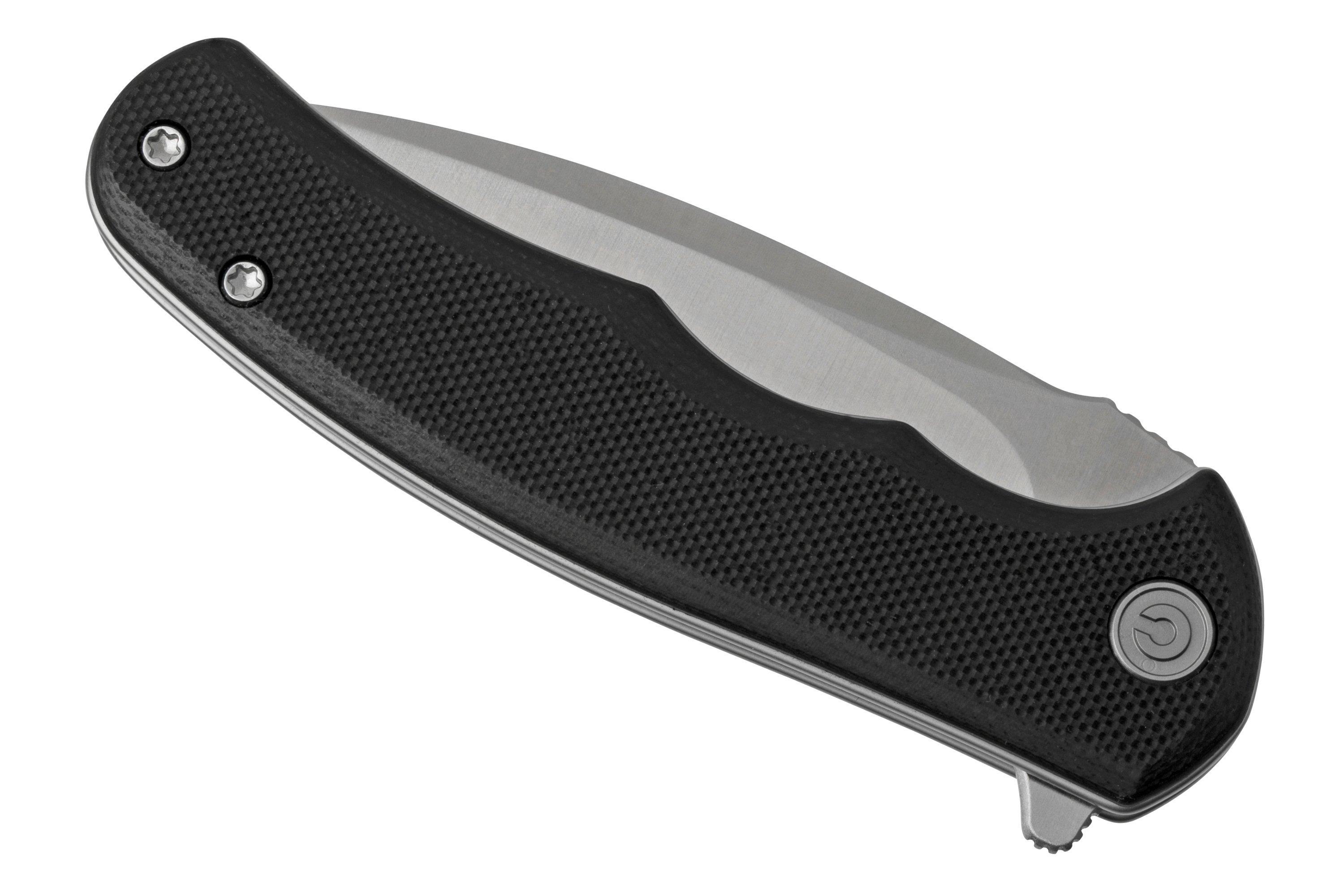 Civivi Mini Praxis C18026C-2 Black G10, pocket knife | Advantageously ...