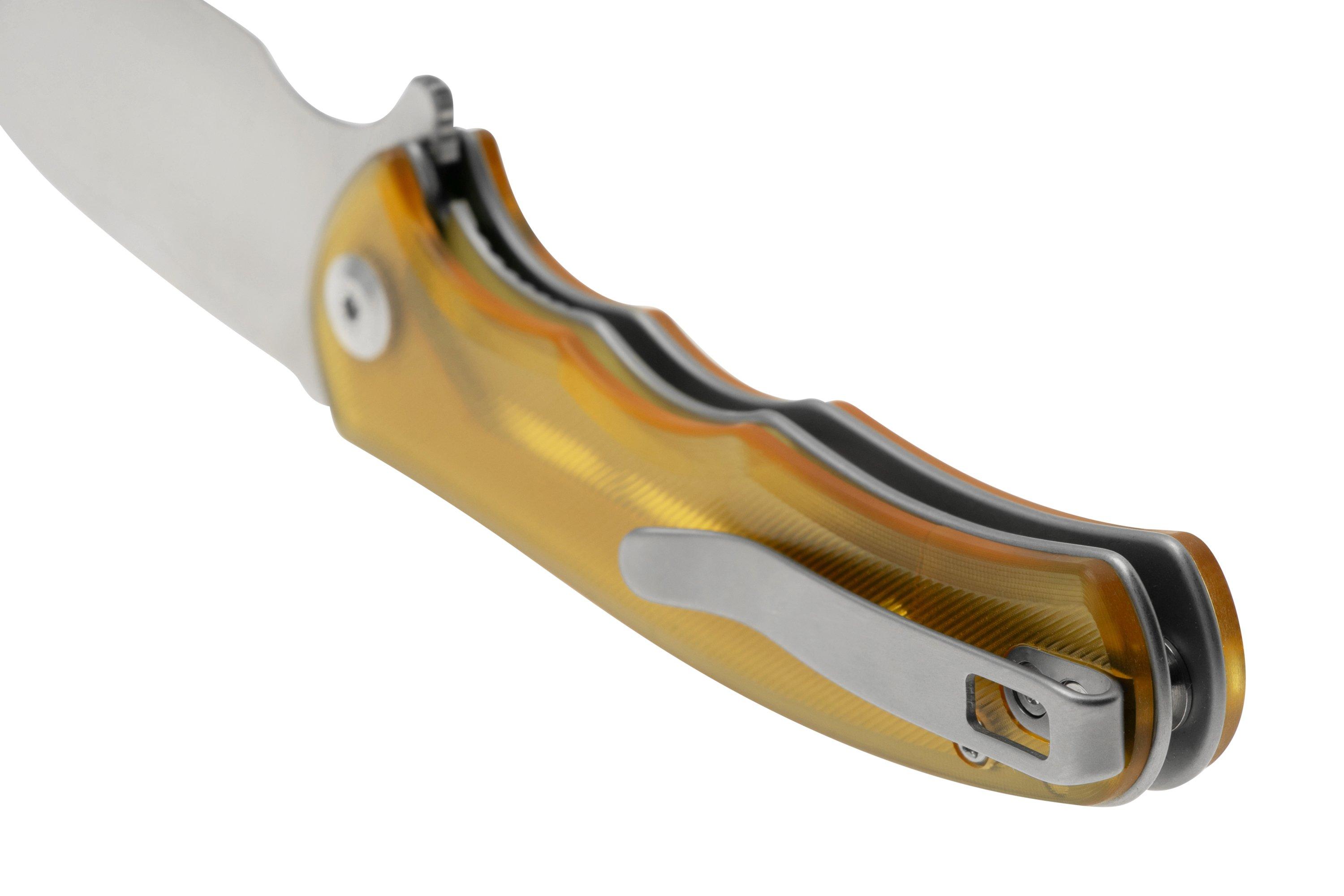 Civivi Mini Praxis C18026C-4, Satin D2, Polished Ultem, pocket knife ...
