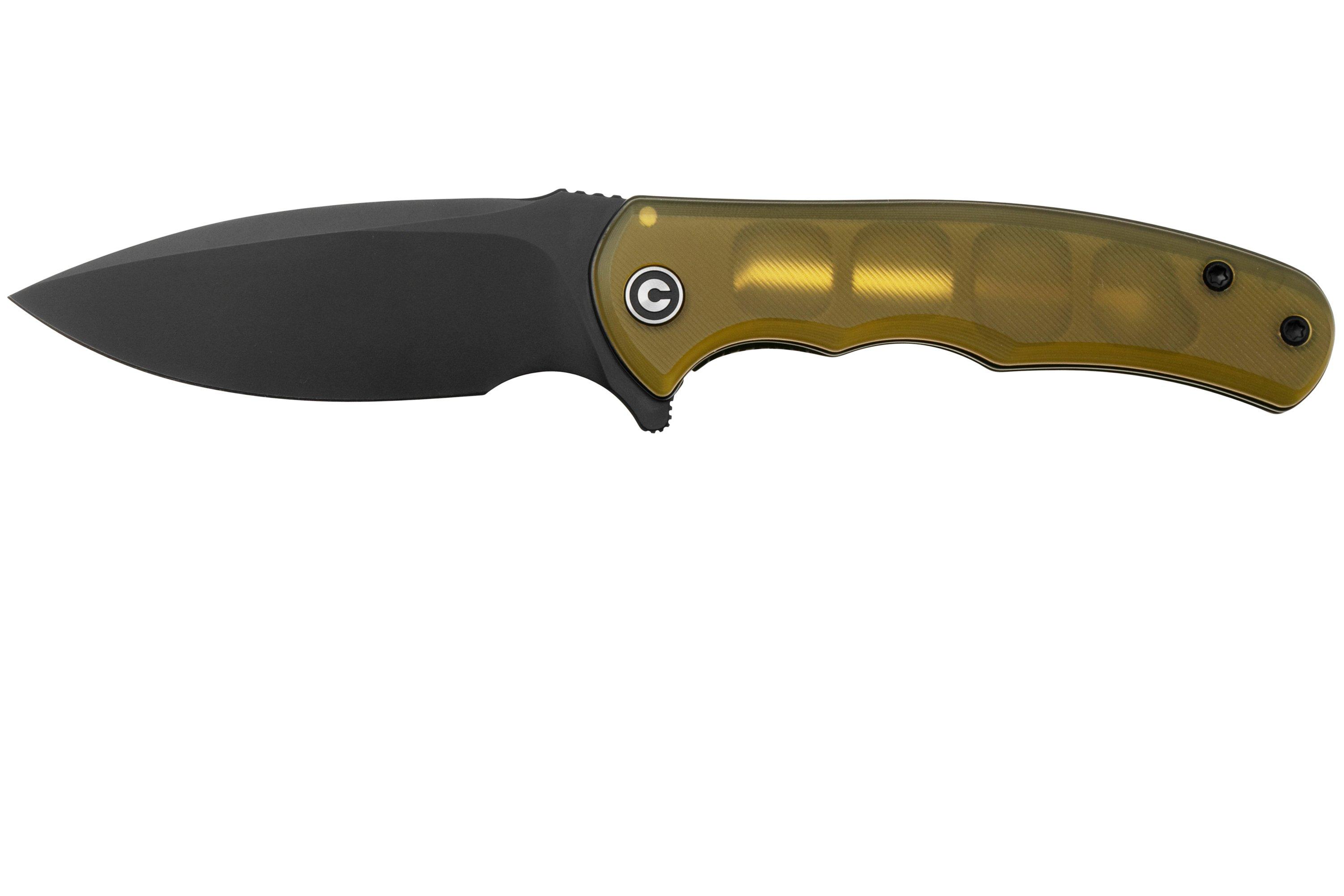 Civivi Mini Praxis C18026C-5 Black D2, Bead Blasted Ultem ...