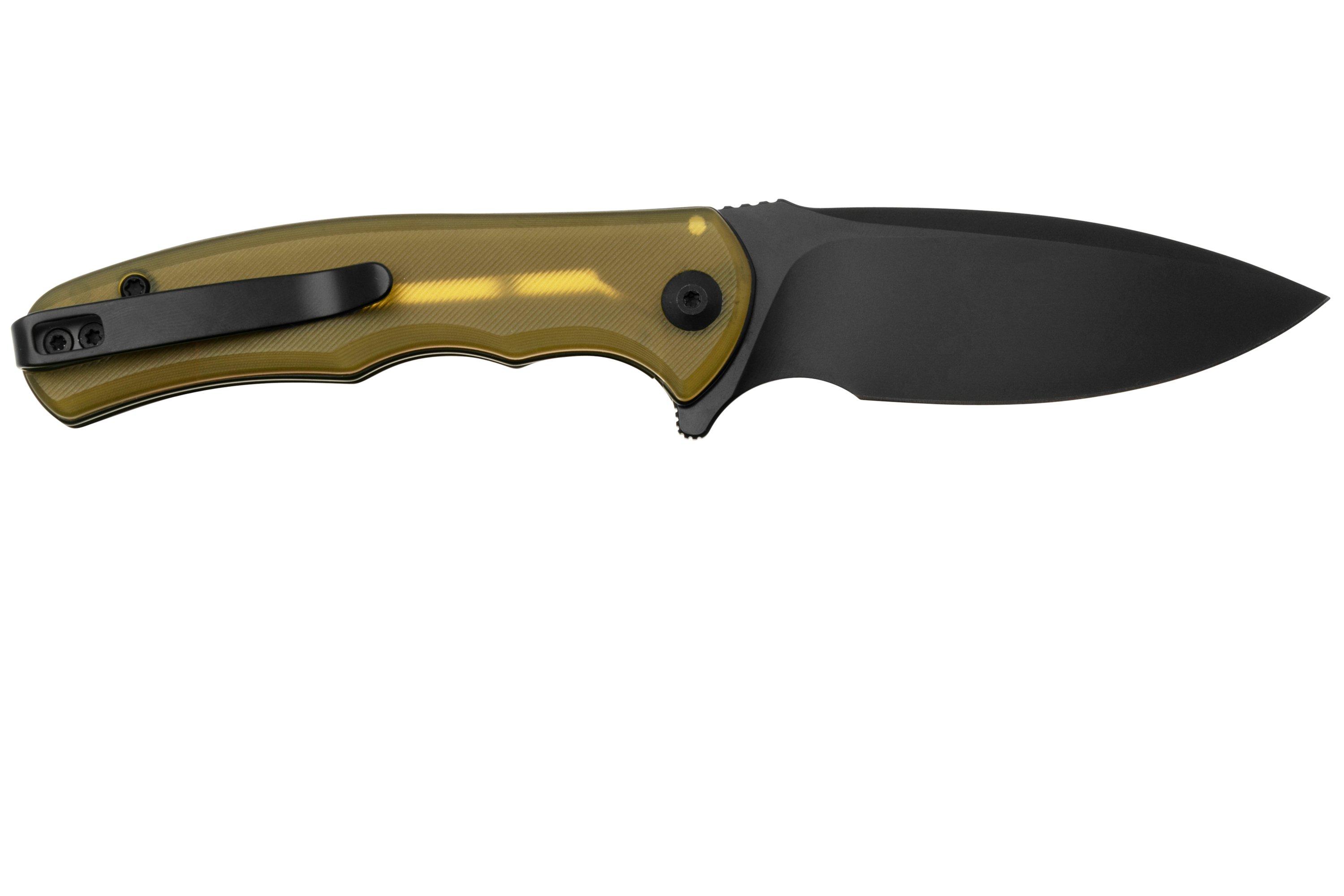 Civivi Mini Praxis C18026C-5 Black D2, Bead Blasted Ultem, pocket