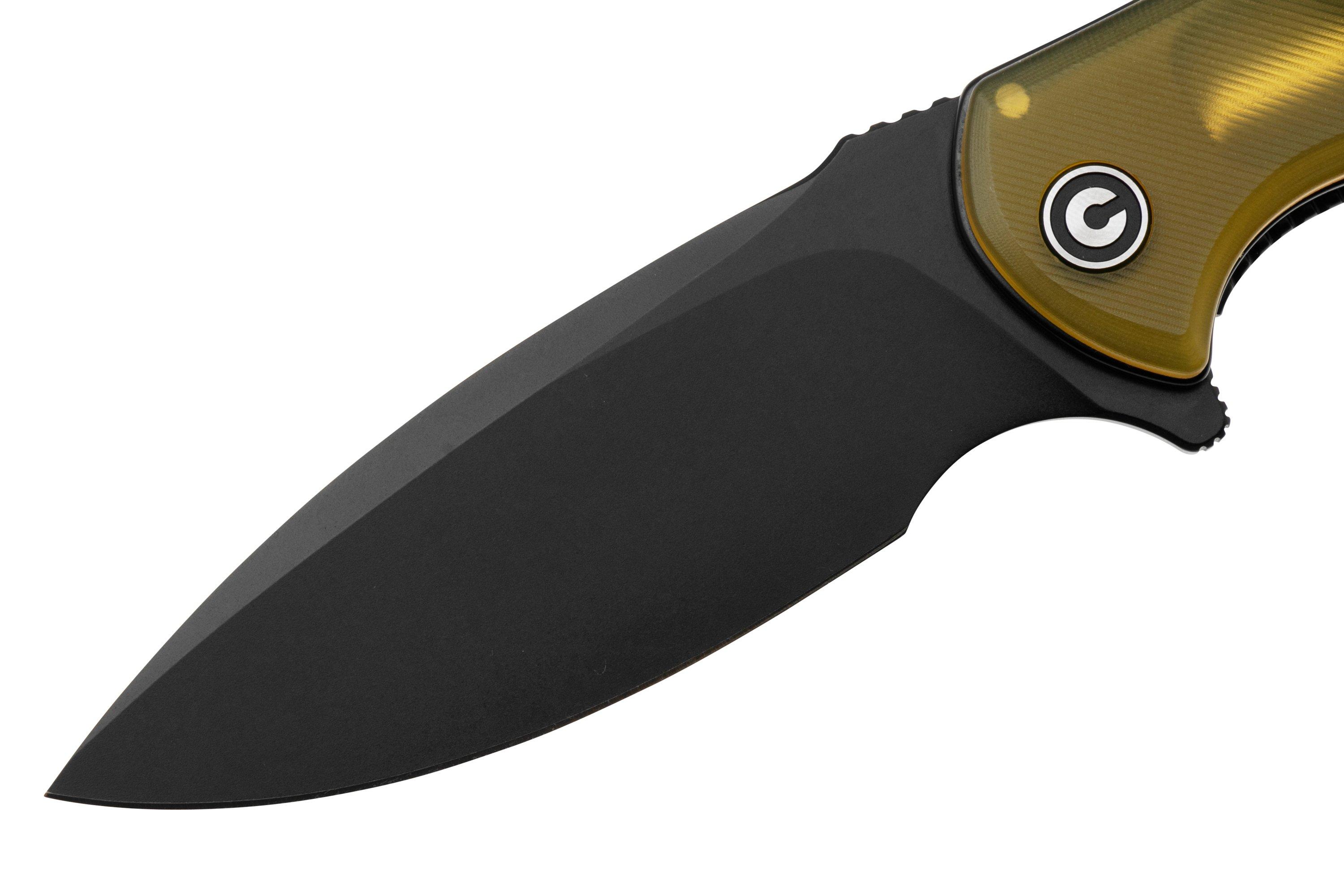 Civivi Mini Praxis C18026C-5 Black D2, Bead Blasted Ultem ...