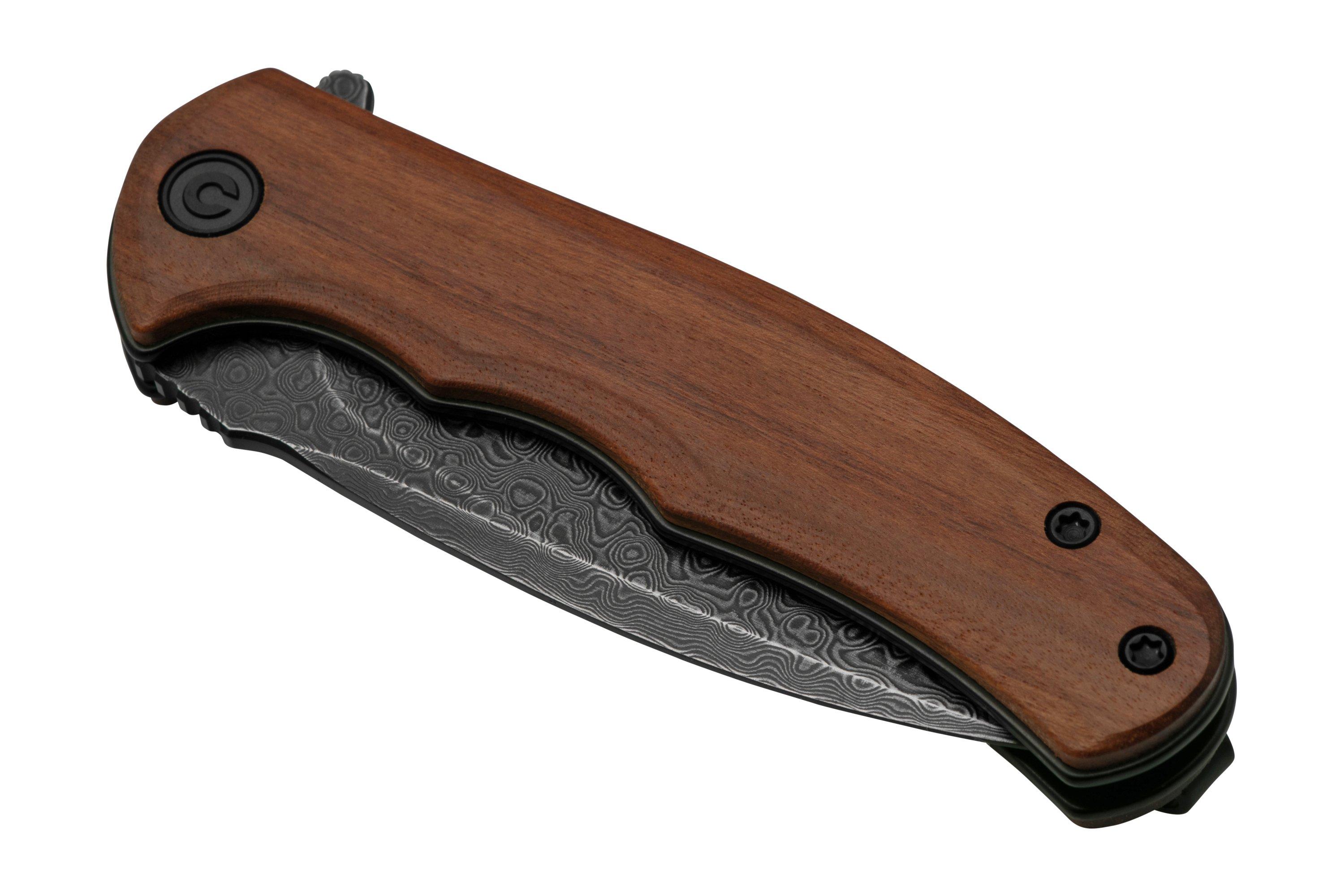 Civivi Mini Praxis C18026C-DS1 Damascus, Cuibourtia pocket