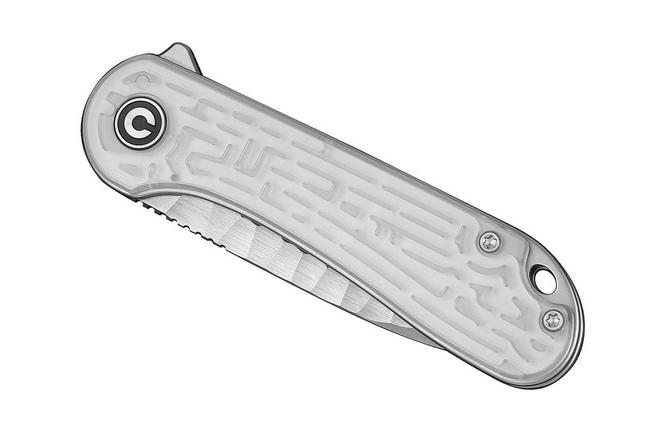 Bild für Civivi Elementum Maze C18062AM-2, Satin Rock-Grind Pattern Nitro-V, Yellow Ultem zakmes